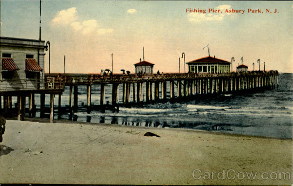Fishing Pier Asbury Park New Jersey