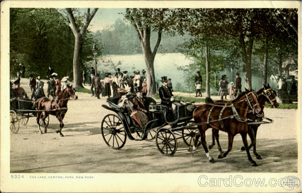 The Lake Central Park New York City