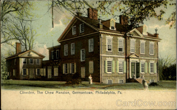 The Chew Mansion Philadelphia Pennsylvania
