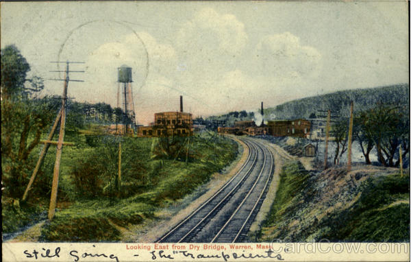Looking East From Dry Bridge Warren Massachusetts