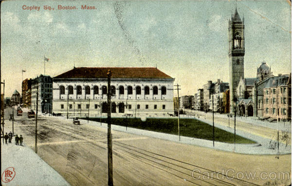 Copley Sq Boston Massachusetts