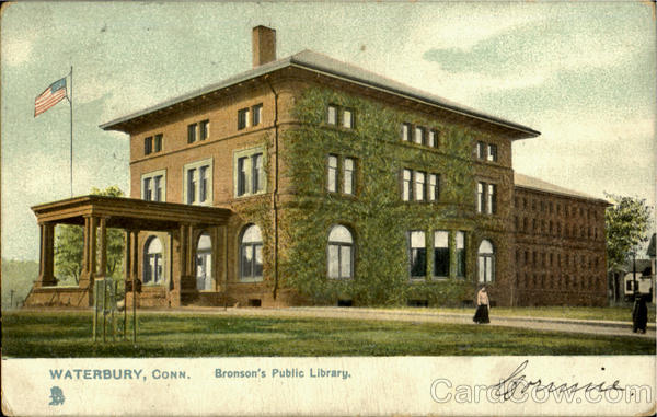 Bronson's Public Library Waterbury Connecticut