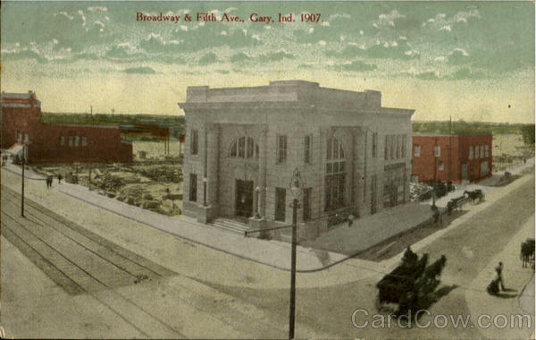 Broadway And Fifth Ave Gary Indiana