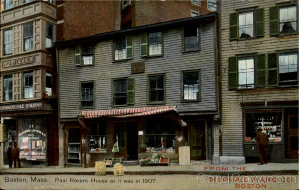 Paul Revere House Boston Massachusetts