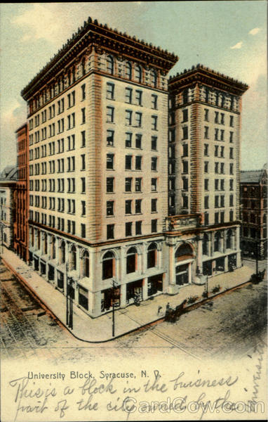 University Block Syracuse New York