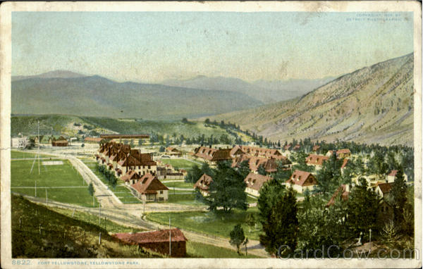 Fort Yellowstone, Yellowstone Park Wyoming Yellowstone National Park