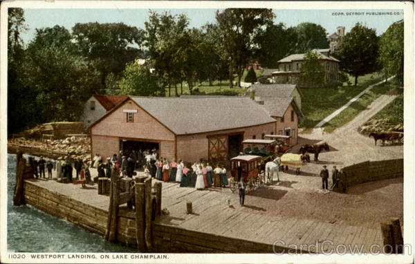 Westport Landing on Lake Champlain New York