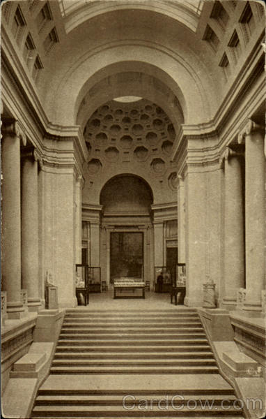 Stairway And Rotunda Boston New York