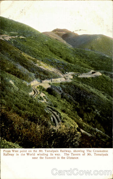 West Point On The Mt. Tamalpais Scenic California