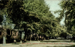 Union Street Looking East From Franklin Street Manchester, IA Postcard Postcard