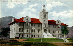 Guggenheim Hall Golden, CO Postcard Postcard