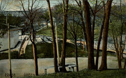Green Wood Park Postcard