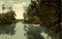 First Slough Looking East Postcard