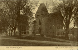 Alumi Hall Postcard