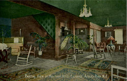 Partial View Of Montauk Hotel Asbury Park, NJ Postcard Postcard