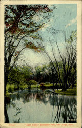West River, Edgewood Park New Haven, CT Postcard Postcard