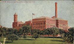 Bureau Of Engraving And Printing Postcard