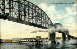 Merchant's Bridge St. Louis, MO Postcard Postcard