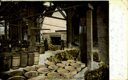 Interior Of Lime Kiln Postcard