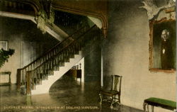 Interior View At Oakland Mansion Postcard