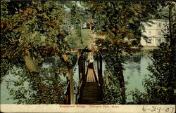 Suspension Bridge Postcard