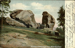Judge Cave, West Rock  Park Postcard