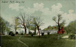 Island Park Gary, IN Postcard Postcard