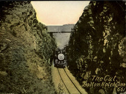 The Cut Bolton Notch, CT Postcard Postcard