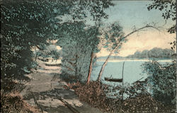 View Along Conneaut Lake Postcard