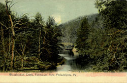 Wissahickon Creek, Fairmount Park Postcard