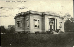 Public Library Postcard