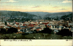 Bird's Eye View Of Bradford Postcard