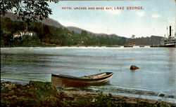 Hotel Uncass And Bass Bay Postcard