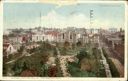 Central Park And Hill St Postcard