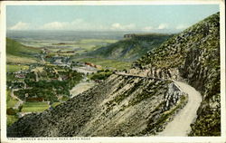 Denver Mountain Park Auto Road Postcard