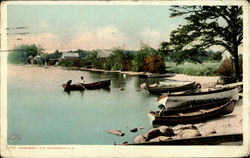 Massabesic Lake Manchester, NH Postcard Postcard