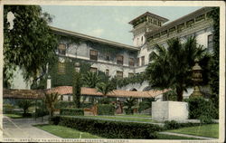 Entrance To Hotel Maryland Postcard