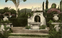 Residence Mrs. Mary Stewart Montecito Santa Barbara, CA Postcard Postcard