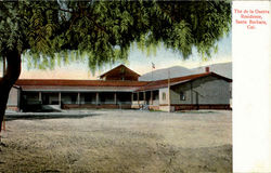 The De La Guerra Residence Postcard