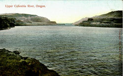 Upper Columbia River Oregon Postcard Postcard