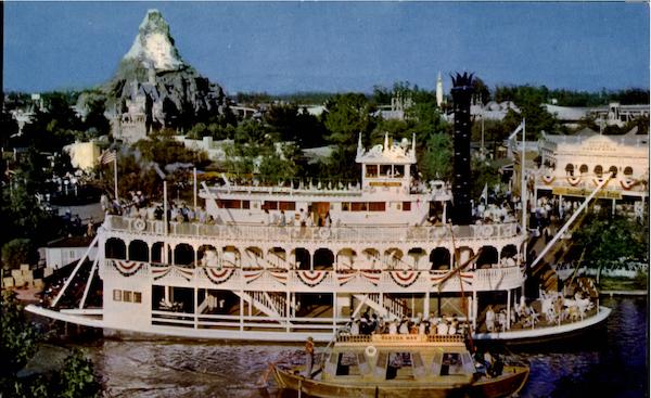 Mark Twain Frontierland Disney