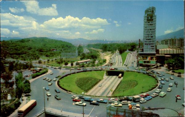 Plaza Venezuela Caracas South America