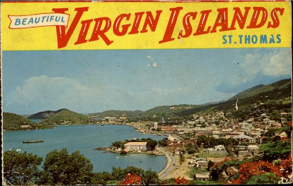 Beautiful Virgin Islands St. Thomas Caribbean Islands