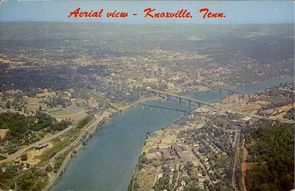 Aerial View Knoxville Tennessee