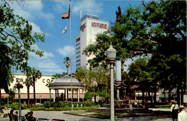 Downtown Hemming Park Jacksonville Florida