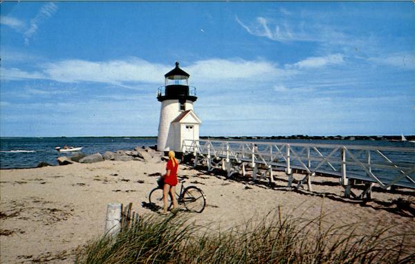 Brant Point Lighthouse Nantucket Massachusetts