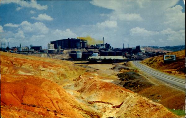 A Contact Plant For Making Strong Sulphuric Acid Copperhill Tennessee