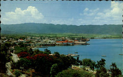 Overlooking Montego Bay Jamaica Postcard Postcard