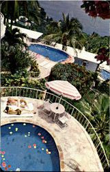 Hotel Las Brisas Acapulco, Mexico Postcard Postcard