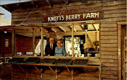 Original Berry Stand Buena Park, CA Knott's Berry Farm Postcard Postcard